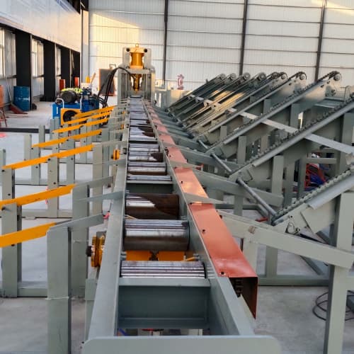 CNC steel cutting production line CNC steel cutting production line