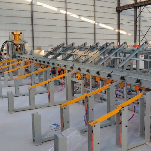 CNC steel cutting production line CNC steel cutting production line