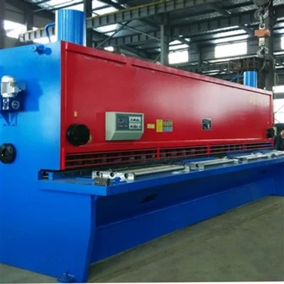 What is the cutting speed adjustment method of a hydraulic shearing machine?